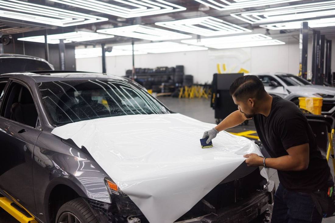 Wrapped Finish — car wraps, after at AK Car Studio