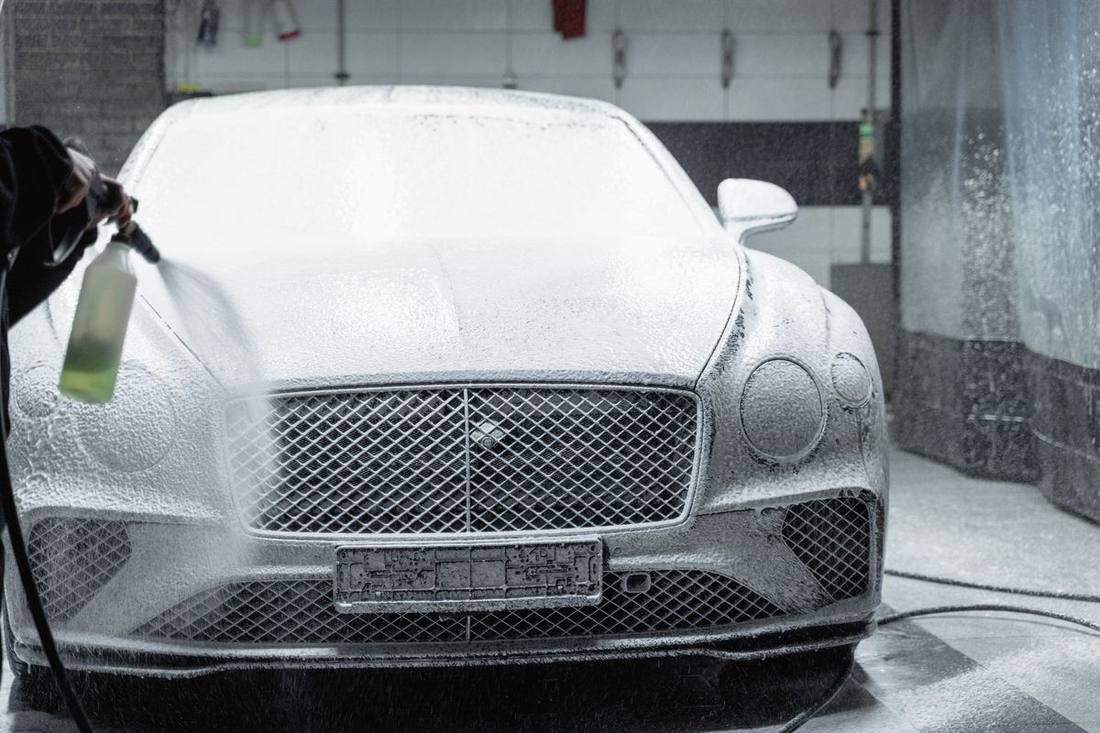 Complete Car Detailing being carried out at AK Car Studio in Mumbai