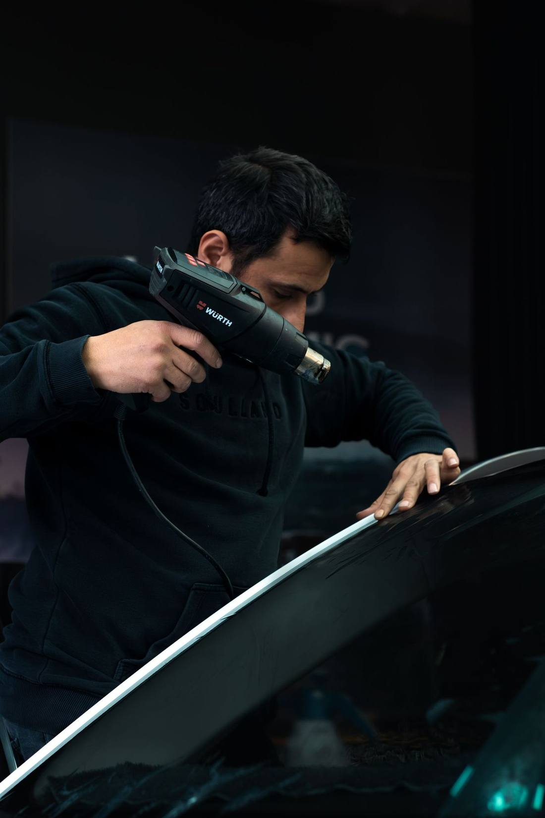 Sun Control Film being carried out at AK Car Studio in Mumbai